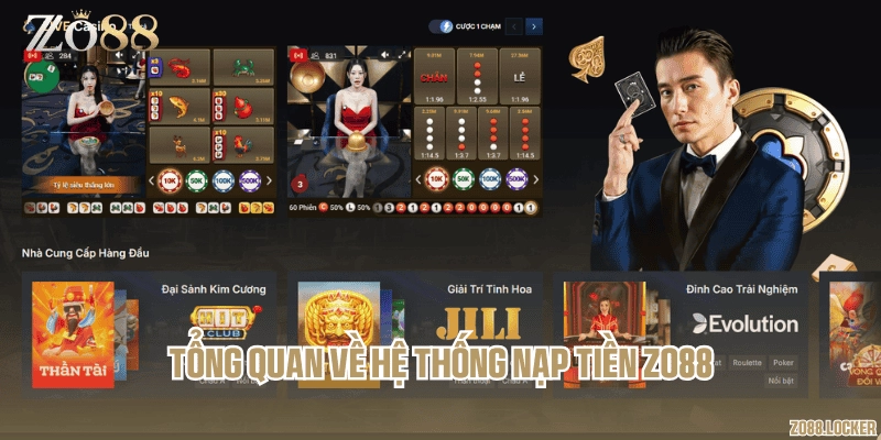 Tổng quan về hệ thống nạp tiền Zo88